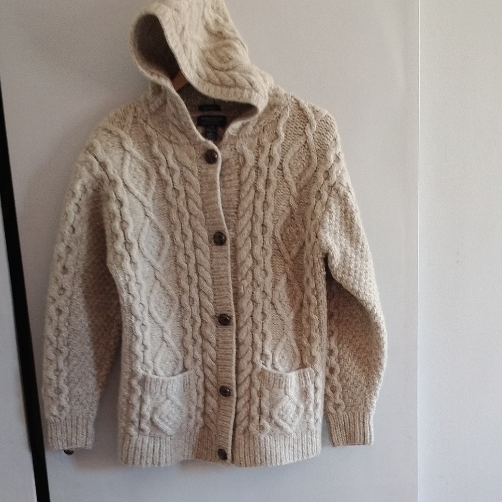 Lambs Wool Cardigan Hoodie